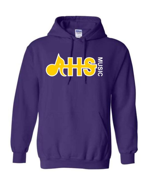 #2- Purple Hoody- Printed