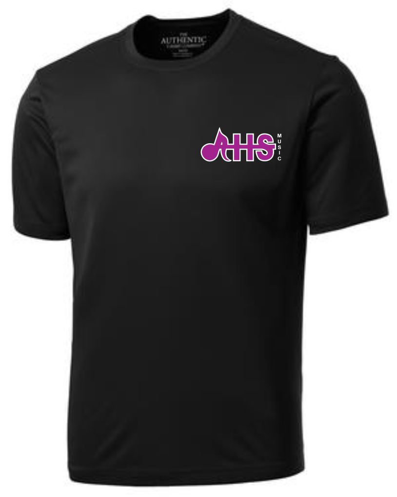 #2- Black Dryfit T-Shirt- Printed